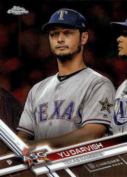 2017 Topps Chrome Update Yu Darvish AS HMT86 Texas Rangers