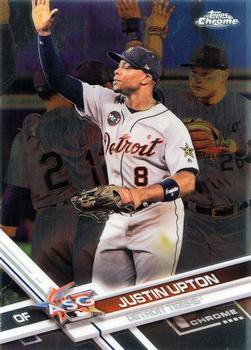 2017 Topps Chrome Update Justin Upton AS #HMT88 Detroit Tigers