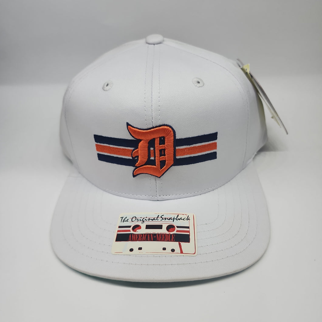 Detroit Tigers Hat Snapback - White