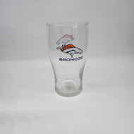 Denver Broncos Pub Glass