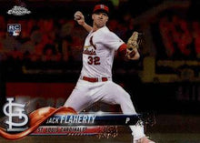 Load image into Gallery viewer, 2018 Topp Chrome  Jack Flaherty RC #4 St. Louis Cardinals
