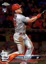 Load image into Gallery viewer, 2018 Topp Chrome  Harrison Bader RC #40 St. Louis Cardinals

