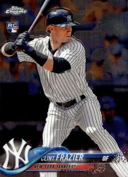 2018 Topp Chrome  Clint Frazier RC #148 New York Yankees