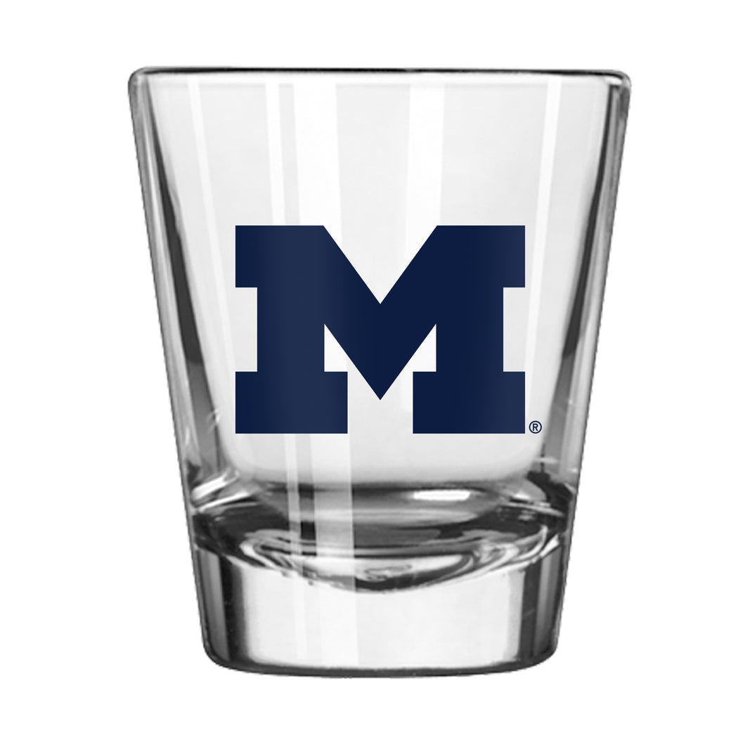 Michigan Wolverines 2oz Gameday Shot Glass
