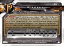 Load image into Gallery viewer, 2018 Bowman Chrome Prospects Kevin Newman BCP17 Pittsburgh Pirates
