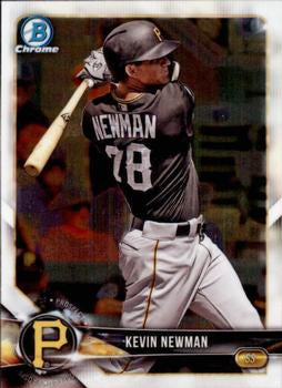 2018 Bowman Chrome Prospects Kevin Newman BCP17 Pittsburgh Pirates