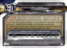 Load image into Gallery viewer, 2018 Bowman Chrome Prospects Eric Lauer BCP18 San Diego Padres
