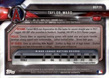 Load image into Gallery viewer, 2018 Bowman Chrome Prospects Taylor Ward BCP29 Los Angeles Angels
