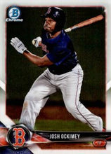 Load image into Gallery viewer, 2018 Bowman Chrome Prospects Josh Ockimey BCP34 Boston Red Sox
