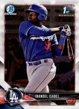 Load image into Gallery viewer, 2018 Bowman Chrome Prospects Ibandel Isabel BCP47 Los Angeles Dodgers

