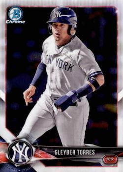 2018 Bowman Chrome Prospects Gleyber Torres BCP100 New York Yankees