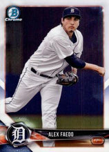 Load image into Gallery viewer, 2018 Bowman Chrome Prospects Alex Faedo BCP124 Detroit Tigers

