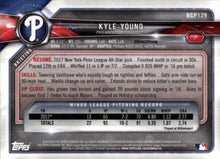 Load image into Gallery viewer, 2018 Bowman Chrome Prospects Kyle Young BCP129 Philadelphia Phillies
