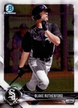 Load image into Gallery viewer, 2018 Bowman Chrome Prospects Blake Rutherford BCP140 Chicago White Sox
