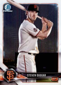 2018 Bowman Chrome Prospects Steven Duggar BCP149 San Francisco Giants