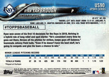 Load image into Gallery viewer, 2018 Topps Update Ryan Yarbrough RC #US90 Tampa Bay Rays
