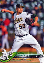 Load image into Gallery viewer, 2018 Topps Update Trevor Cahill  #US235 Oakland Athletics
