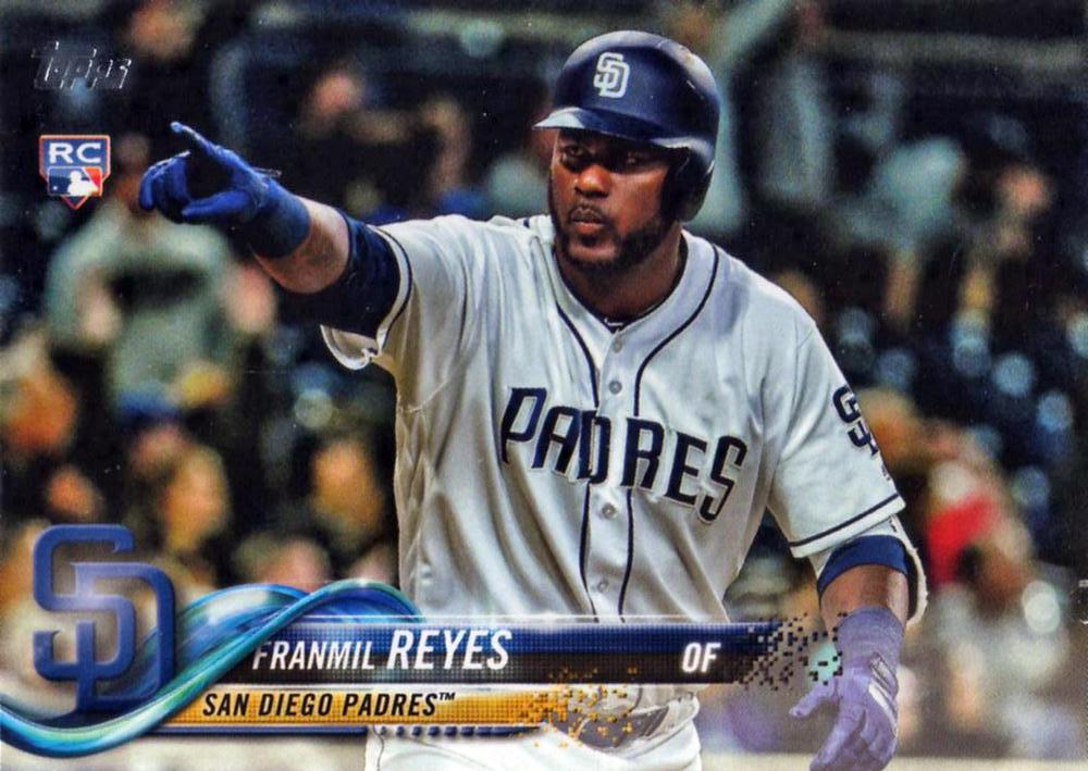 2018 Topps Update Franmil Reyes RC #US242 San Diego Padres