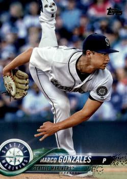 2018 Topps Update Marco Gonzales  #US243 Seattle Mariners