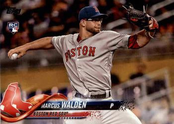 2018 Topps Update Marc#US Walden RC #US247 Boston Red Sox