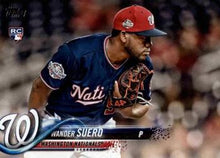 Load image into Gallery viewer, 2018 Topps Update Wander Suero RC #US249 Washington Nationals
