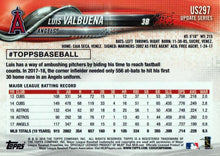 Load image into Gallery viewer, 2018 Topps Update Luis Valbuena  #US297 Angels
