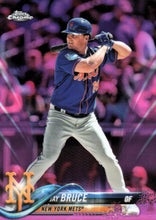 Load image into Gallery viewer, 2018 Topp Chrome Pink Refractor Jay Bruce #172 New York Mets

