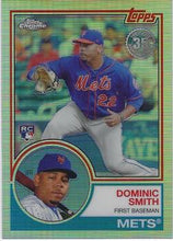 Load image into Gallery viewer, 2018 Topp Chrome 1983 Topps Baseball Dominic Smith RC83T-16 New York Mets
