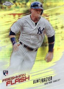 2018 Topp Chrome Freshman Flash Clint Frazier RCFF-7 New York Yankees