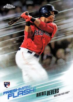 2018 Topp Chrome Freshman Flash Rafael Devers RCFF-15 Boston Red Sox