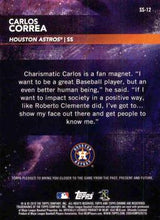 Load image into Gallery viewer, 2018 Topp Chrome Superstar Sensations Carlos Correa SS-12 Ho#USton Astros
