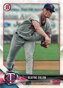 2018 Bowman Draft Blayne Enlow  BD-10 Minnesota Twins