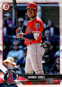 2018 Bowman Draft Jahmai Jones  BD-35 Los Angeles Angels