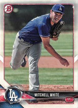 Load image into Gallery viewer, 2018 Bowman Draft Mitchell White  BD-97 Los Angeles Dodgers
