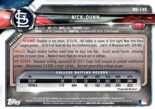 Load image into Gallery viewer, 2018 Bowman Draft Nick Dunn FBC BD-149 St. Louis Cardinals
