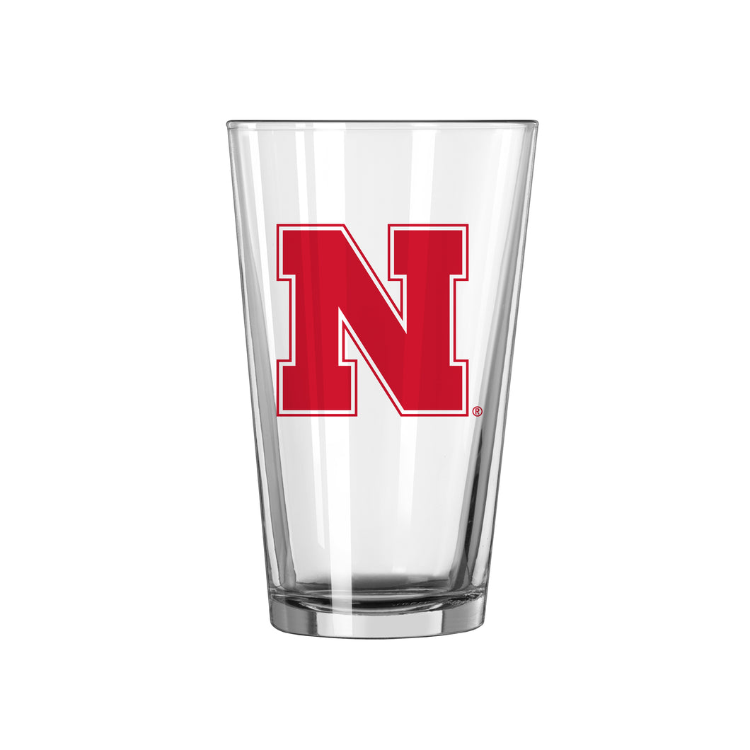 Nebraska Cornhuskies 16oz Gameday Pint Glass