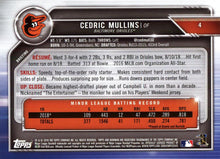 Load image into Gallery viewer, 2019 Bowman Cedric Mullins RC #4 Baltimore Orioles
