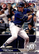 Load image into Gallery viewer, 2019 Bowman Christian Yelich #14 Milwaukee Brewers
