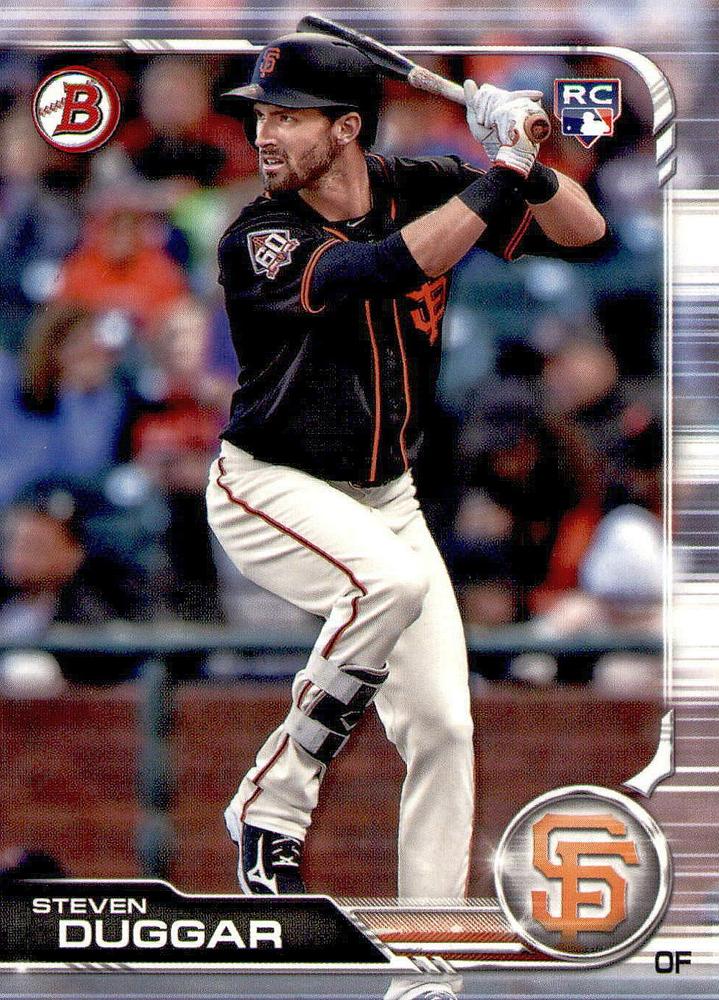 2019 Bowman Steven Duggar RC #30 San Francisco Giants