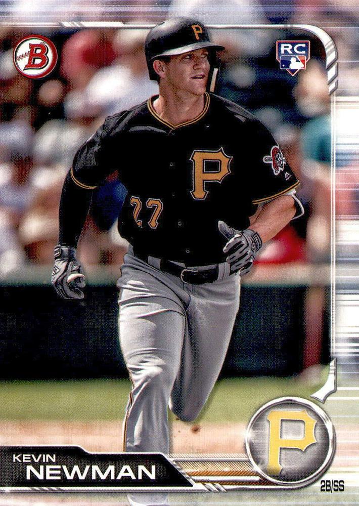 2019 Bowman Kevin Newman RC #54 Pittsburgh Pirates