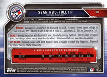Load image into Gallery viewer, 2019 Bowman Sean Reid-Foley RC #58 Toronto Blue Jays
