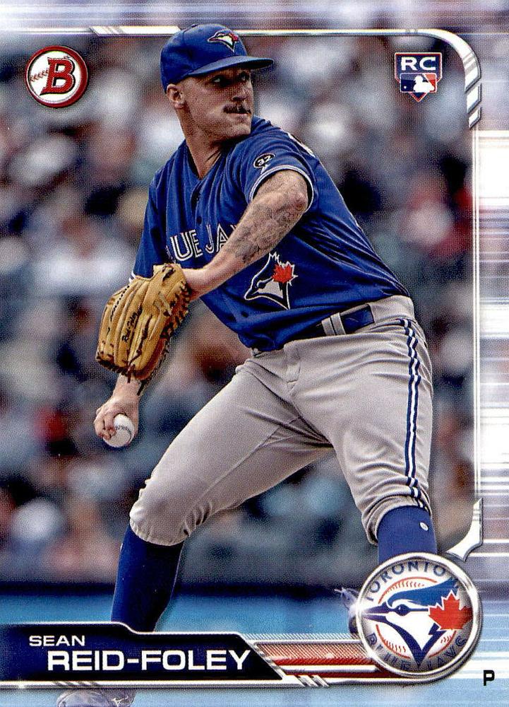 2019 Bowman Sean Reid-Foley RC #58 Toronto Blue Jays