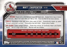 Load image into Gallery viewer, 2019 Bowman Matt Carpenter #74 St. Louis Cardinals
