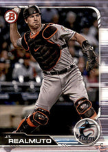 Load image into Gallery viewer, 2019 Bowman J.T. Realmuto #79 Miami Marlins
