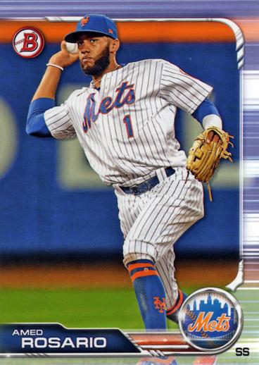2019 Bowman Amed Rosario #83 New York Mets