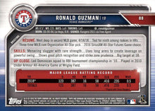 Load image into Gallery viewer, 2019 Bowman Ronald Guzman #88 Texas Rangers
