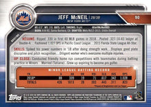 Load image into Gallery viewer, 2019 Bowman Jeff McNeil RC #90 New York Mets
