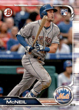 Load image into Gallery viewer, 2019 Bowman Jeff McNeil RC #90 New York Mets
