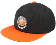 Load image into Gallery viewer, HUF Torch Mmxxii Black/Orange Snapback
