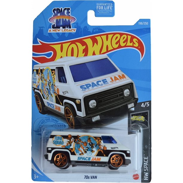 Hot Wheels Space Jam 70s Van (White) 2021 HW Space